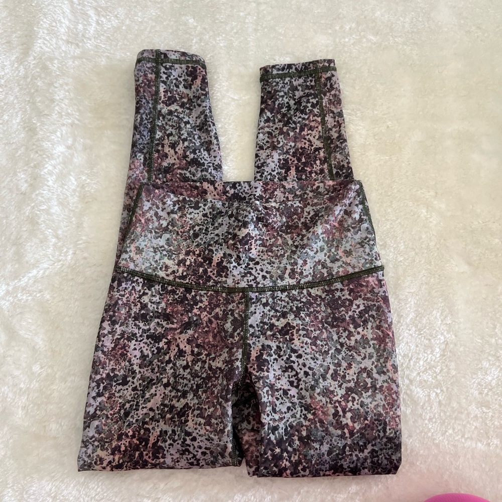 Fabletics Powerhold Multicolor Patterned Leggings